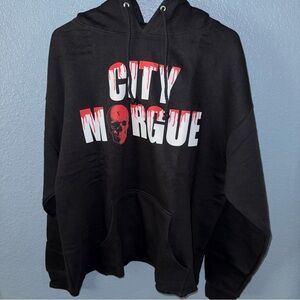 VLONE City Morgue Black DOGS Hoodie